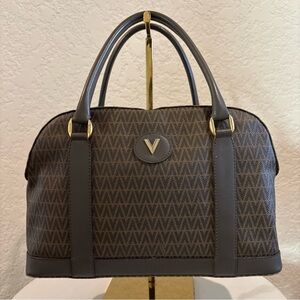 Mario Valentino Hand Bag Brown Made In Italy